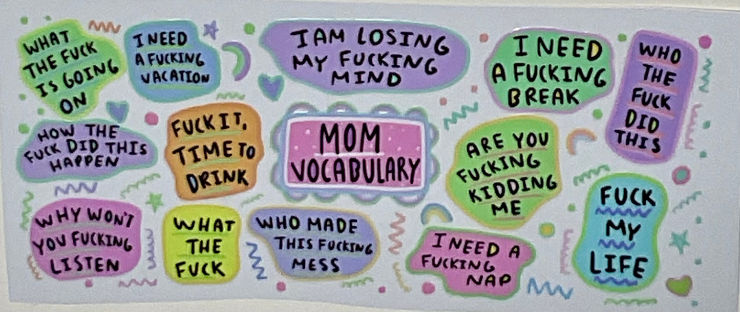 UV DTF Libbey Wrap Decal