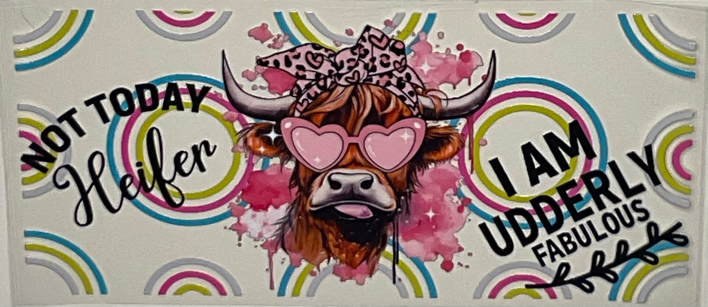 UV DTF Libbey Wrap Decal