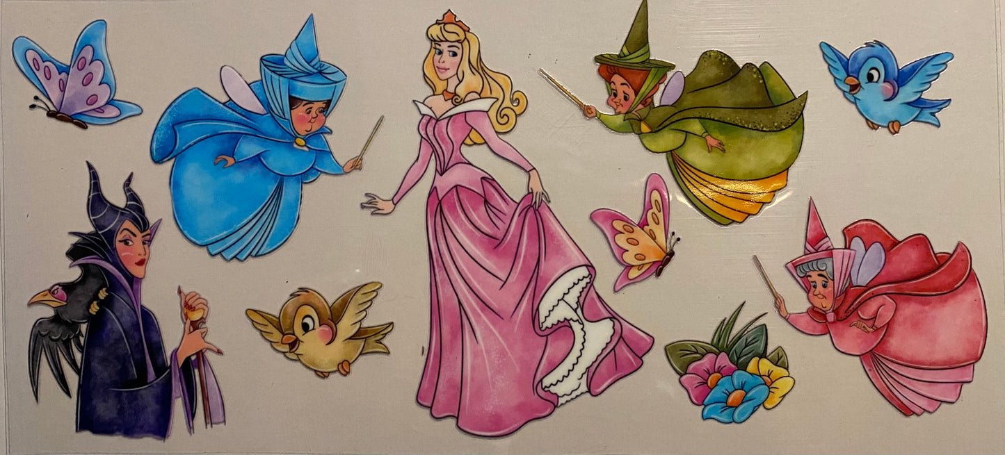 UV DTF Libbey Wrap Decal