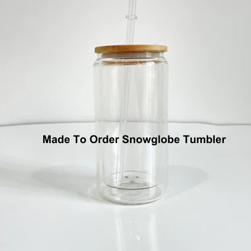16oz Snowglobe Tumbler