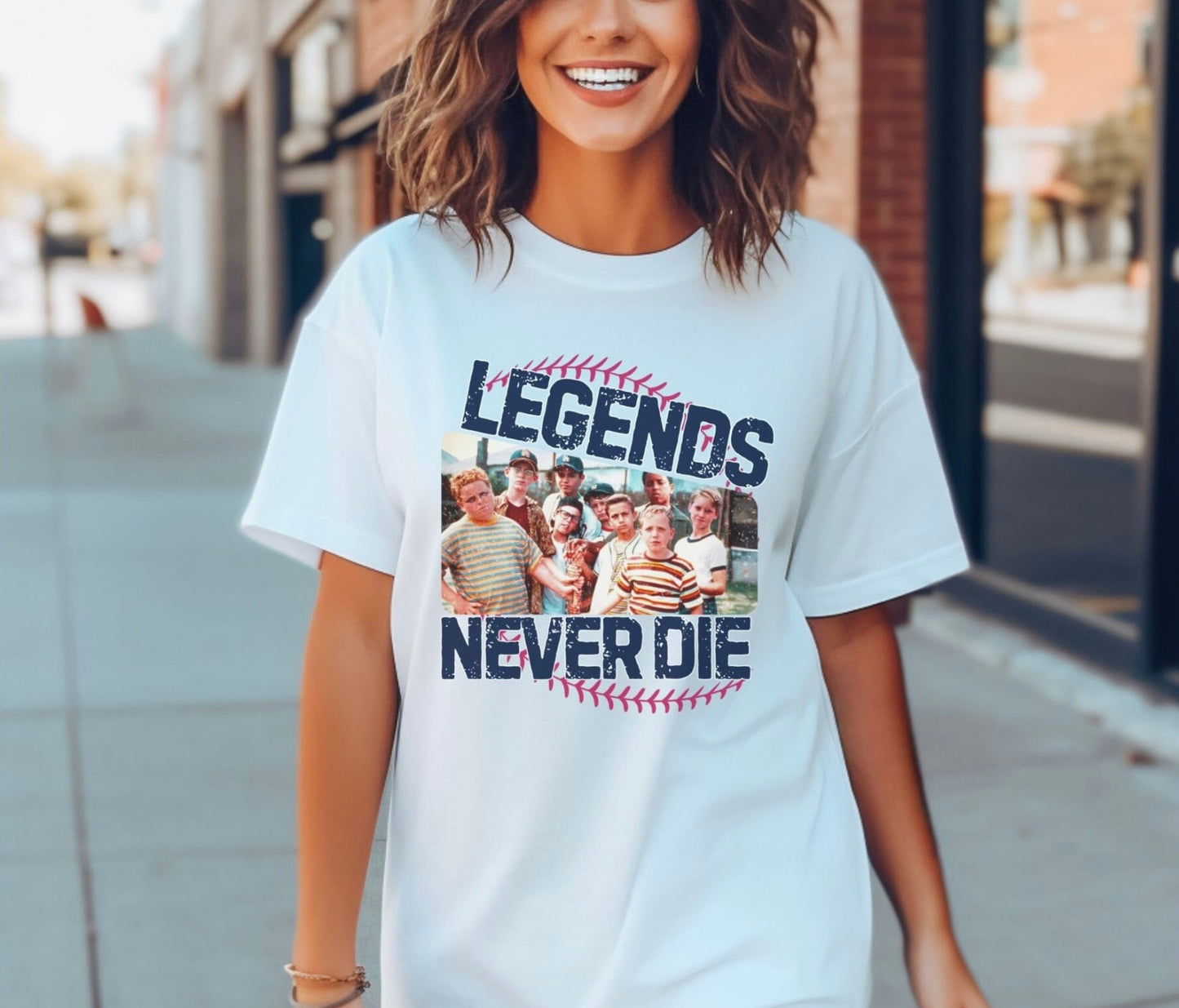 Legends Never Die - White