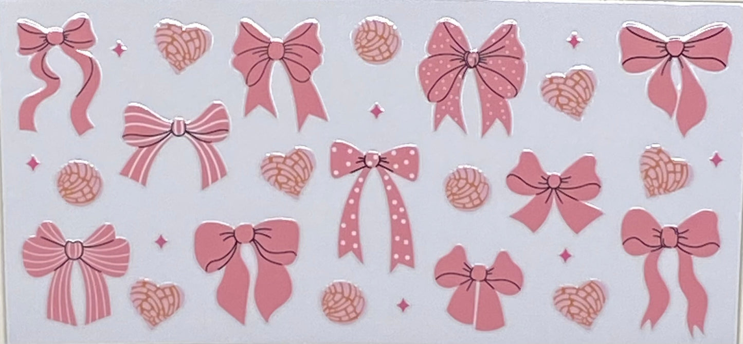 UV DTF Libbey Wrap Decal