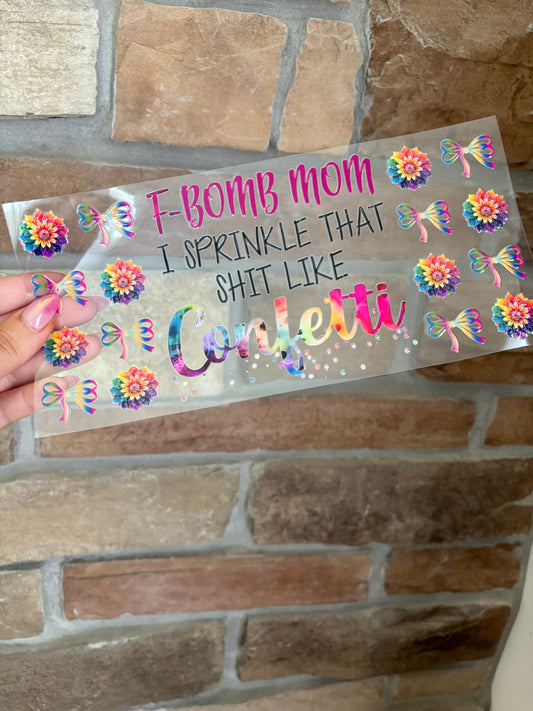 UV DTF Libbey Wrap Decal
