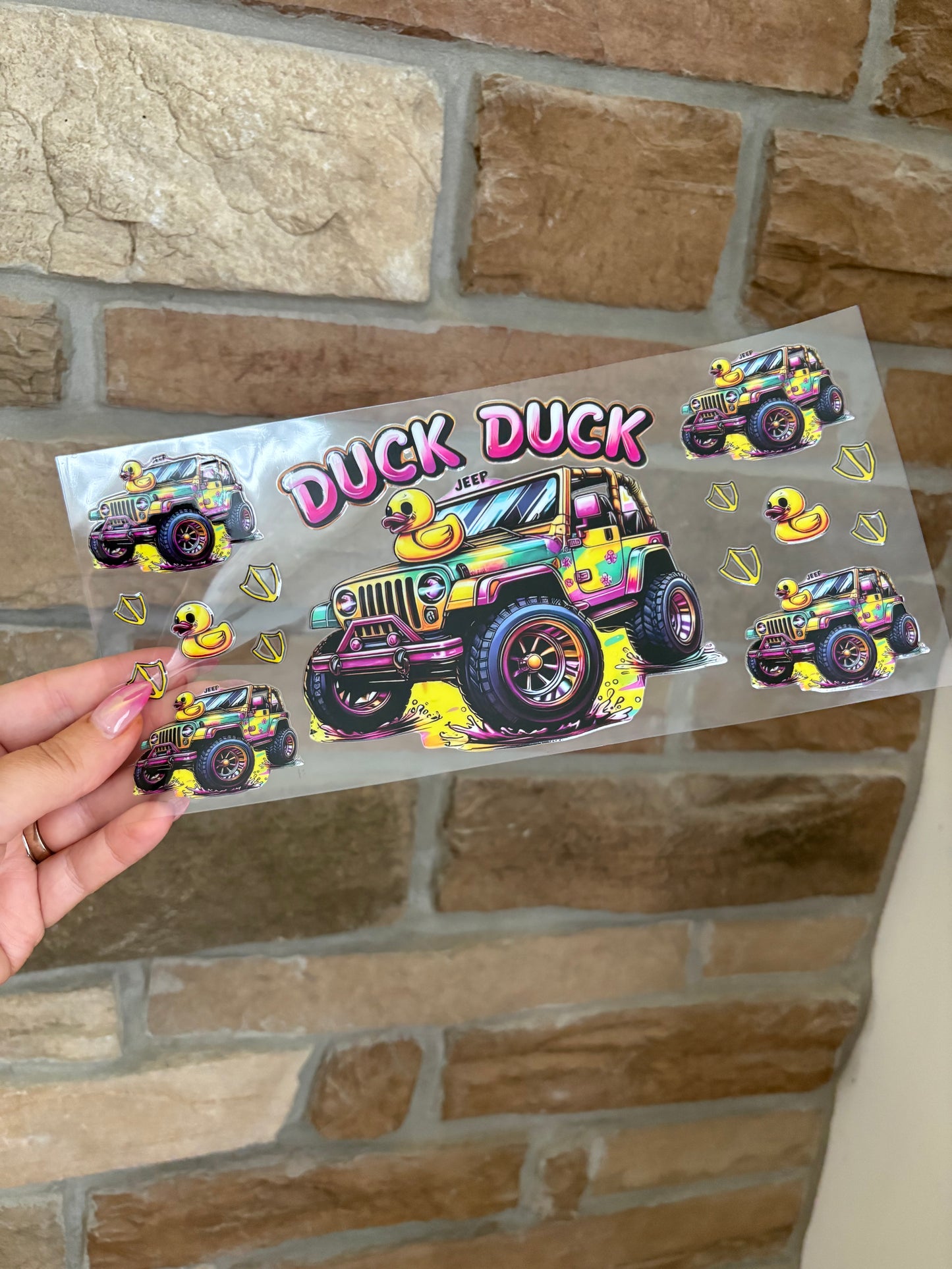 UV DTF Libbey Wrap Decal