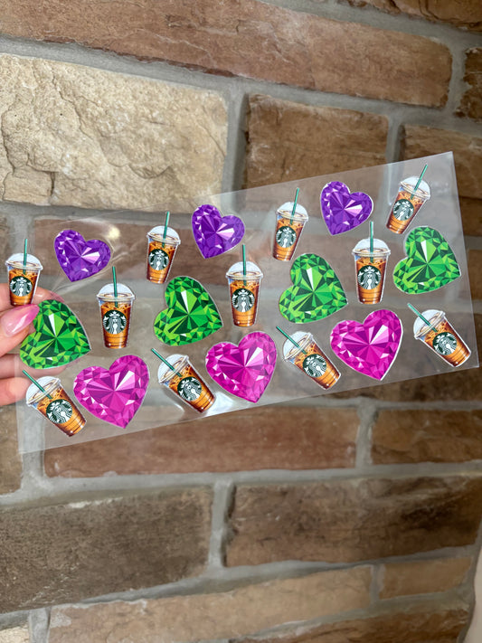 UV DTF Libbey Wrap Decal