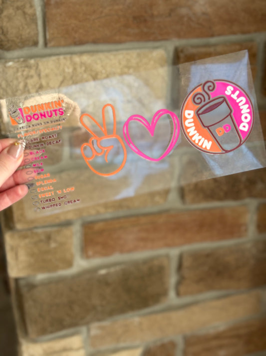 UV DTF Libbey Wrap Decal